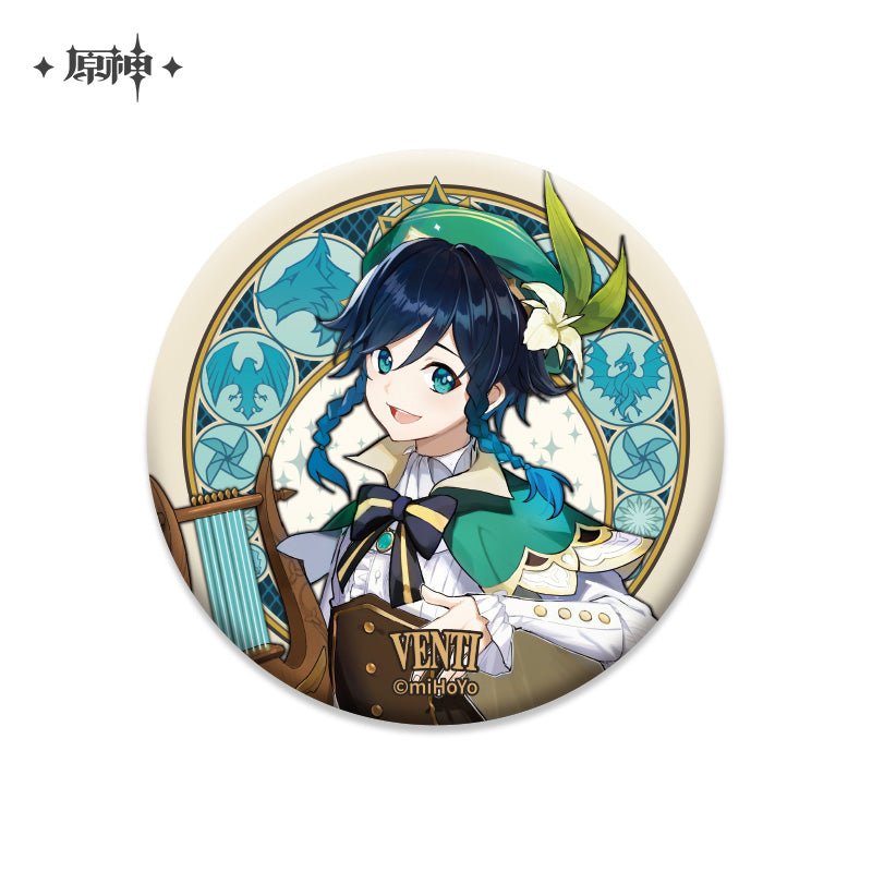 [Genshin Impact] Mondstadt Character Badge - Venti - Otaku Collectives