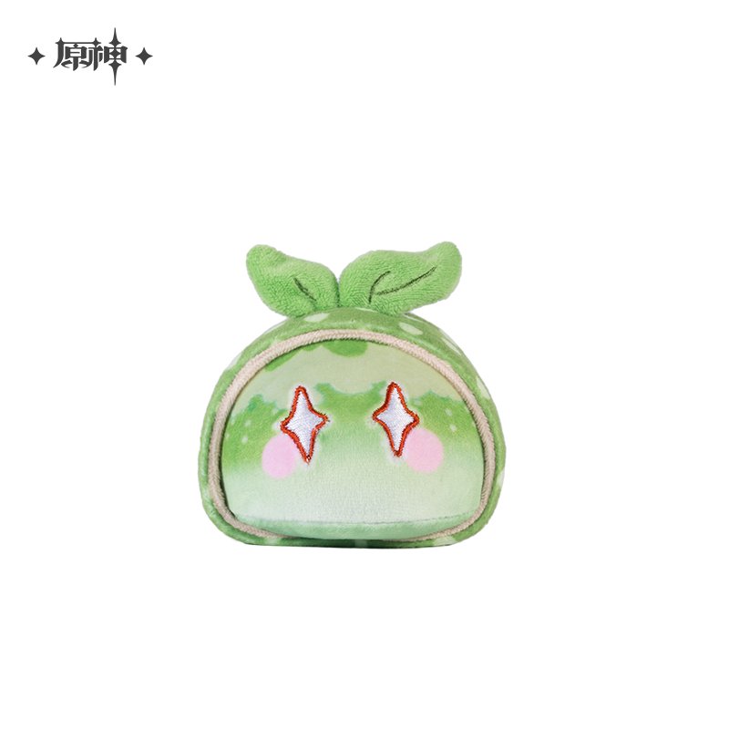 [Genshin Impact] Slime Dessert Party Series Plush Toy - Dendro Slime & Matcha Roll - Otaku Collectives