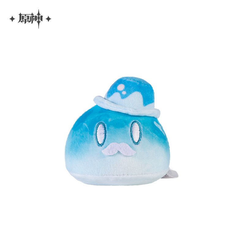 [Genshin Impact] Slime Dessert Party Series Plush Toy - Hydro Slime & Pudding - Otaku Collectives