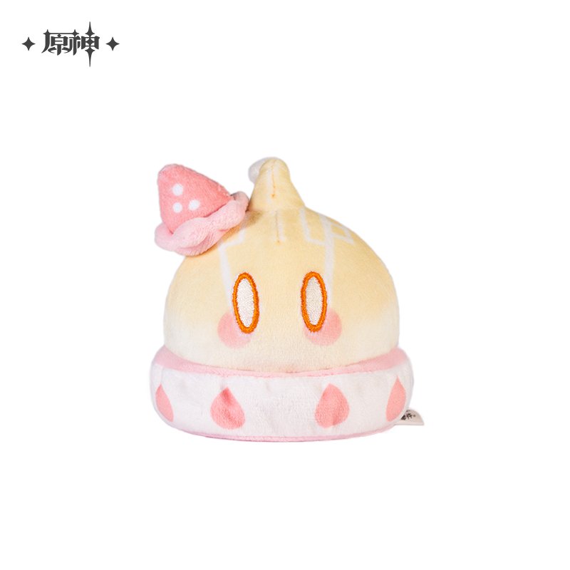 [Genshin Impact] Slime Dessert Party Series Plush Toy - Mutant Electro Slime & Strawberry Cake - Otaku Collectives