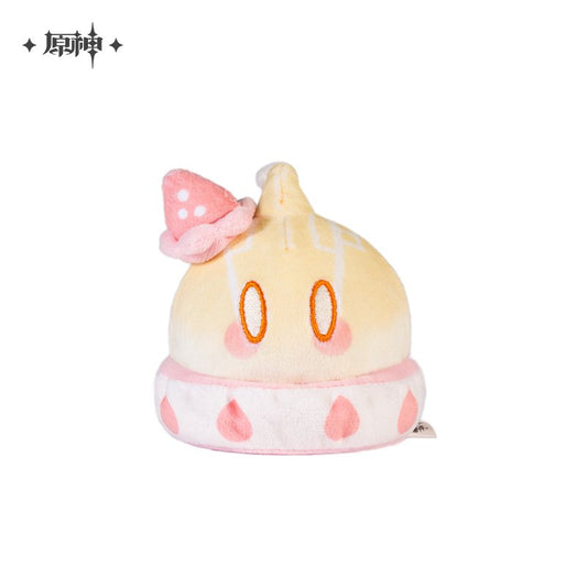 [Genshin Impact] Slime Dessert Party Series Plush Toy - Mutant Electro Slime & Strawberry Cake - Otaku Collectives