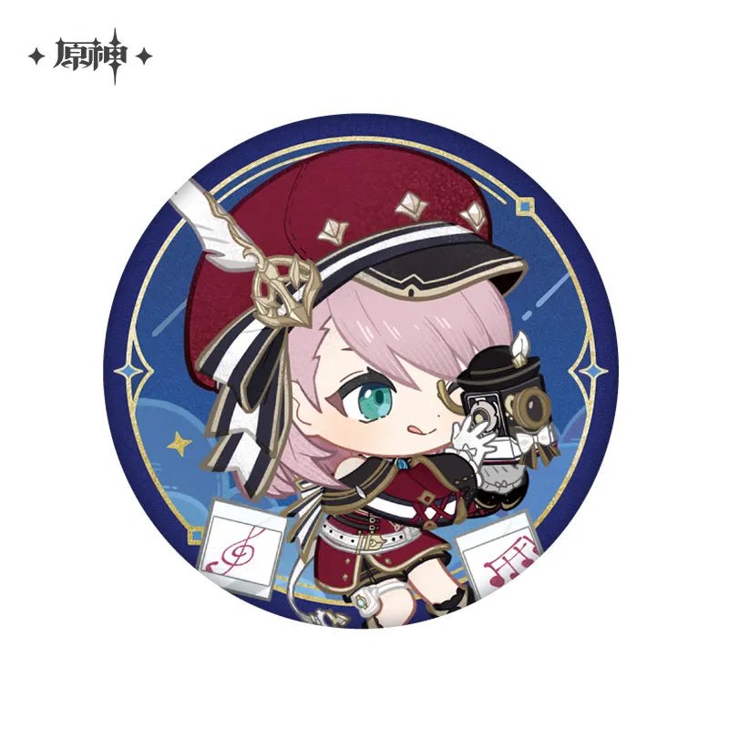 [Genshin Impact] Starlight Letter Series Badge Genshin - Charlotte - Otaku Collectives