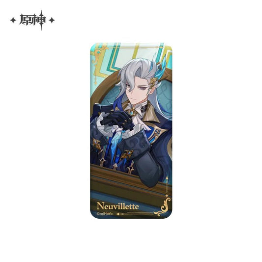 [Genshin Impact] Theme Series Square Badge - Neuvillette / B - Otaku Collectives