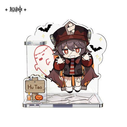 [Genshin Impact] Wicked Halloween Costumes Series - Pen Holder Acrylic Stand Hutao - Otaku Collectives