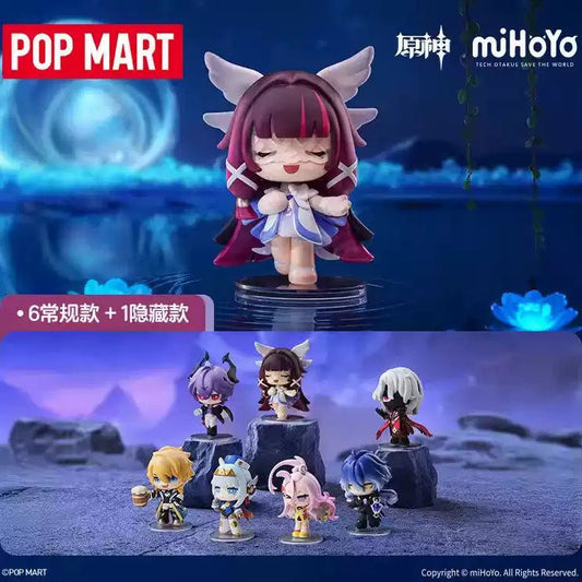 Genshin Impact X Pop Carnival Gathering Chibi Series Blind Box Figure by POP MART - Otaku Collectives