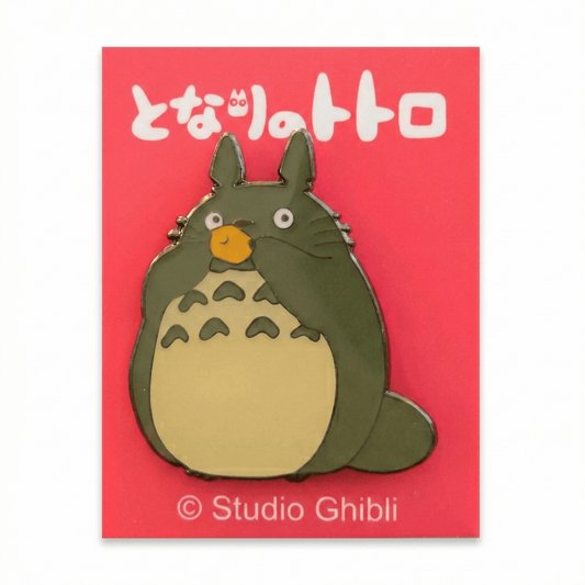 Grey Totoro Ocarina Metal Pin – My Neighbor Totoro - Otaku Collectives