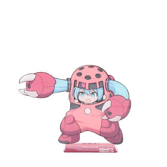 [Gundam] Gundam 45th Anniversary x Hatsune Miku Big Acrylic Stand - Z'Gok (Char Exclusive) - Otaku Collectives