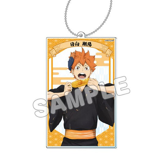 [Haikyuu!] Festival Square Acrylic Keychain - Shoyo Hinata - Otaku Collectives