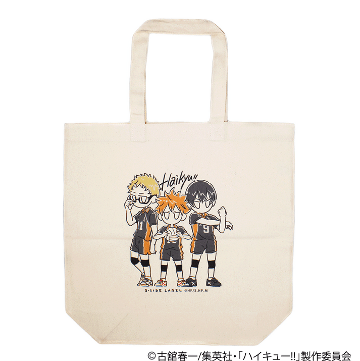 [Haikyuu!] Karasuno Collection Tote Bag - Otaku Collectives