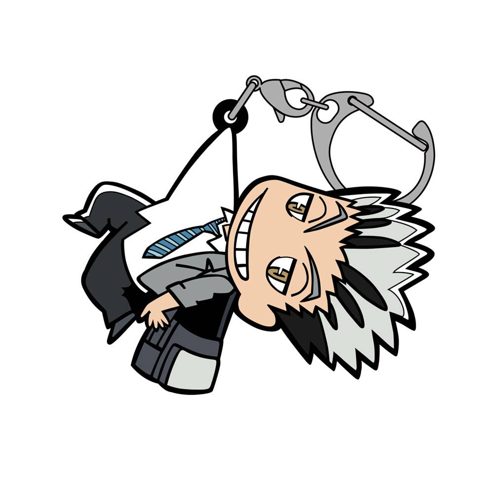 Haikyuu Tsumamare Chibi Keychain - Bokuto Kotaro (School Commute Version) - Otaku Collectives