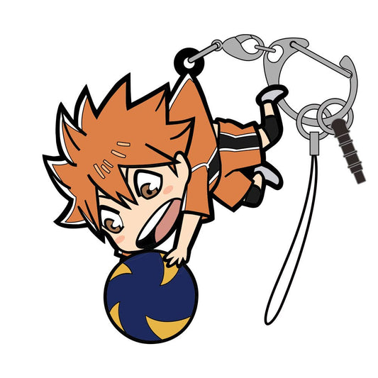 Haikyuu Tsumamare Chibi Keychain - Shoyo Hinata - Otaku Collectives