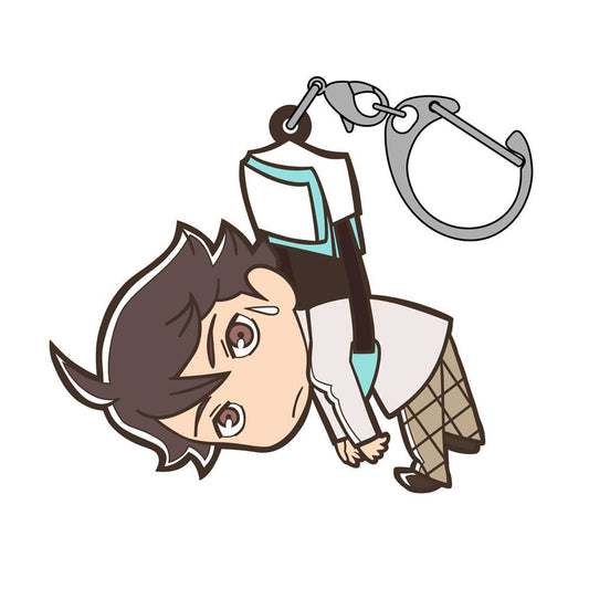 Haikyuu Tsumamare Chibi Keychain - Toru Oikawa (School Commute Version) - Otaku Collectives