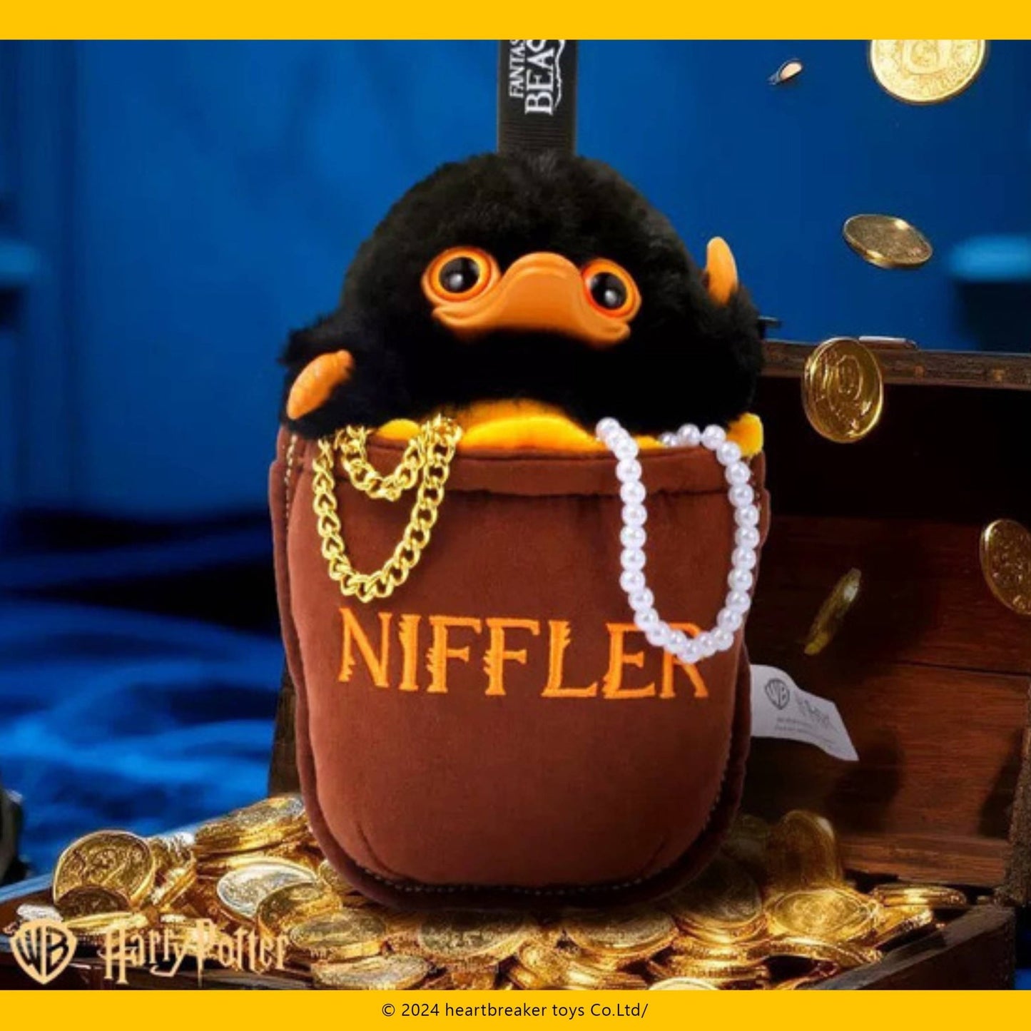 Harry Potter Fantastic Beasts Niffler Plush Keychain Blind Box - Otaku Collectives