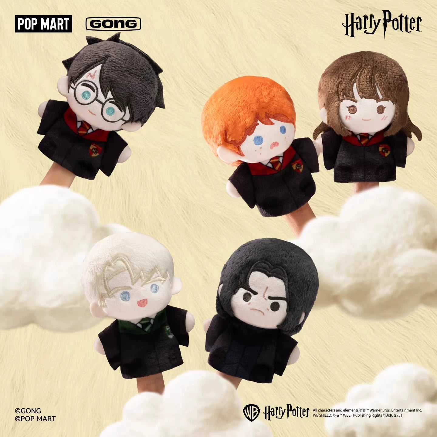 Harry Potter Wizarding World Series Finger Puppet Plush - Otaku Collectives