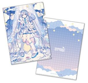 [Hatsune Miku] Snow Miku A4 Clear File Folder – Yukiiro Pop - Otaku Collectives