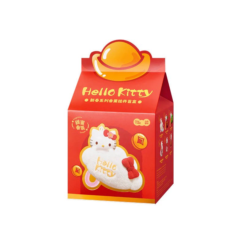 Hello Kitty Spring Festival Series Aromatherapy Plush Keychain Blind Box - Otaku Collectives