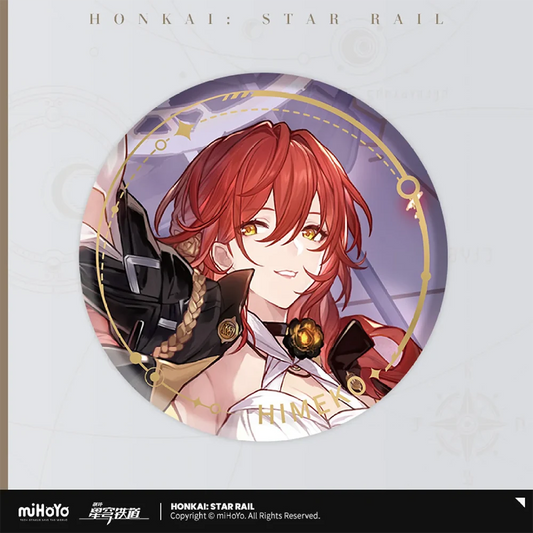 [Honkai Star Rail] The Nihility Character Warp Artwork Can Badge - Himeko