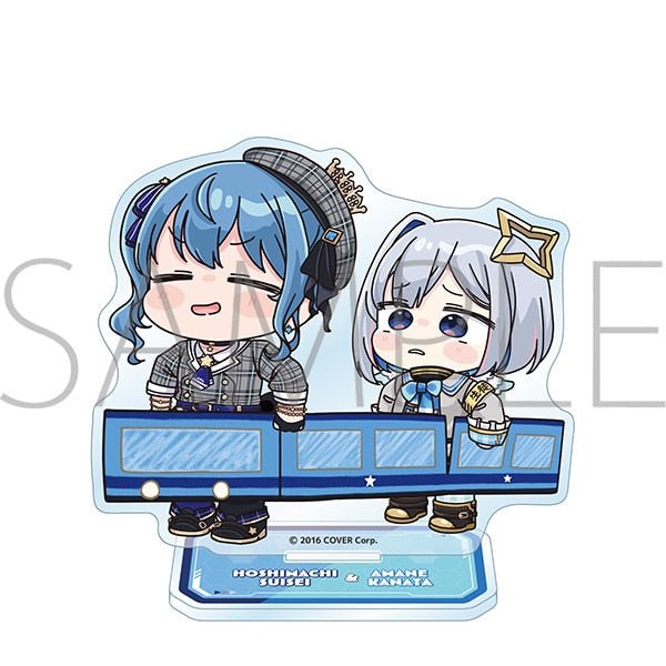 [Hololive] Acrylic Stand Hologura - Hoshimachi Suisei & Amane Kanata - Otaku Collectives