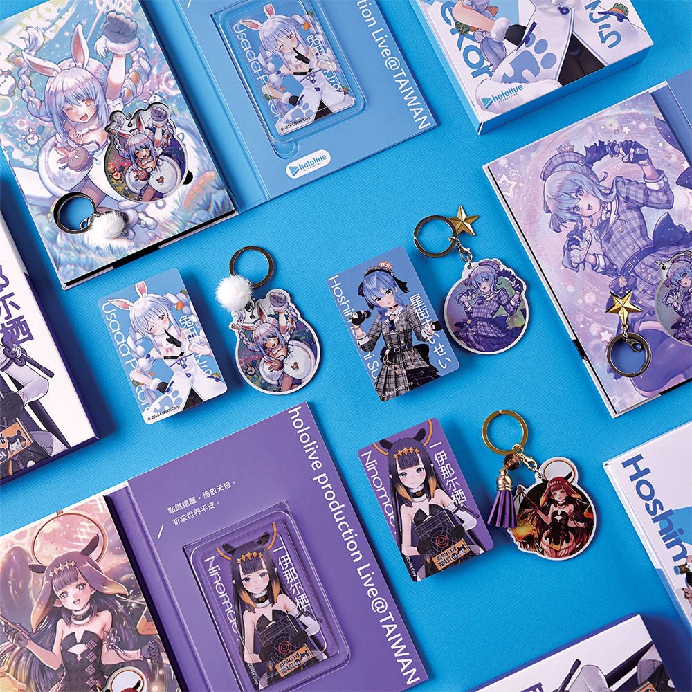[Hololive] Exclusive Limited Edition IPASS Card and Keychain - Ninomae Ina'Nis - Otaku Collectives