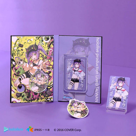 [Hololive] Exclusive Limited Edition IPASS Card and Keychain - Tokoyami Towa - Otaku Collectives