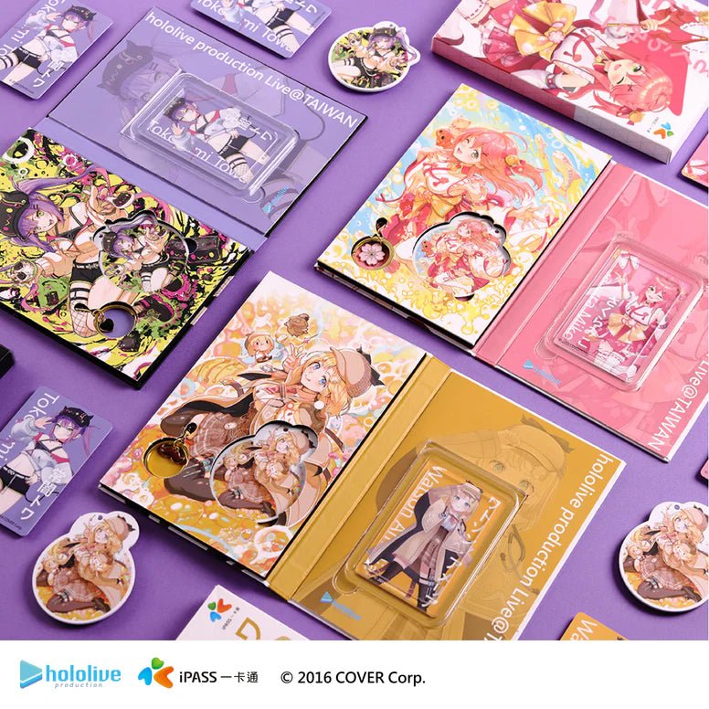 [Hololive] Exclusive Limited Edition IPASS Card and Keychain - Watson Amelia - Otaku Collectives