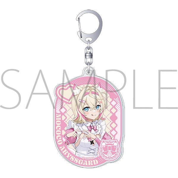 [Hololive] Onikawaii Project Hololive Acrylic Keychain - Mococo Abyssgard - Otaku Collectives