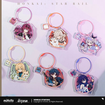 [Honkai Star Rail] Acrylic Pendant of the Tiny Cat Series - Acheron - Otaku Collectives