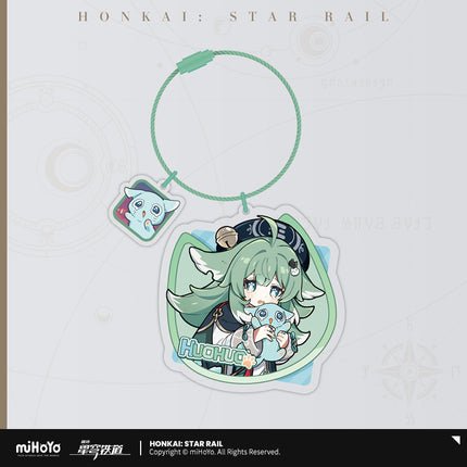 [Honkai Star Rail] Acrylic Pendant of the Tiny Cat Series - Huo Huo - Otaku Collectives