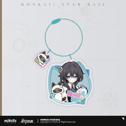 [Honkai Star Rail] Acrylic Pendant of the Tiny Cat Series - Ruan Mei - Otaku Collectives
