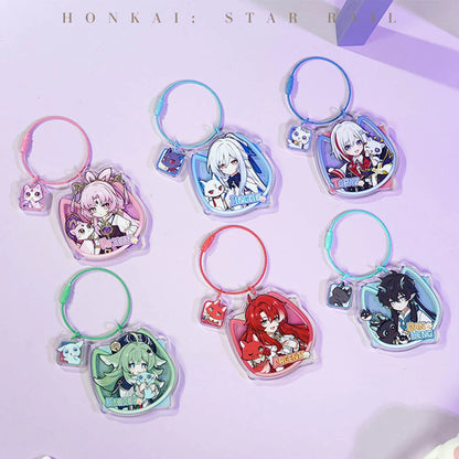 [Honkai Star Rail] Acrylic Pendant of the Tiny Cat Series - Sparkle - Otaku Collectives