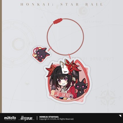 [Honkai Star Rail] Acrylic Pendant of the Tiny Cat Series - Sparkle - Otaku Collectives