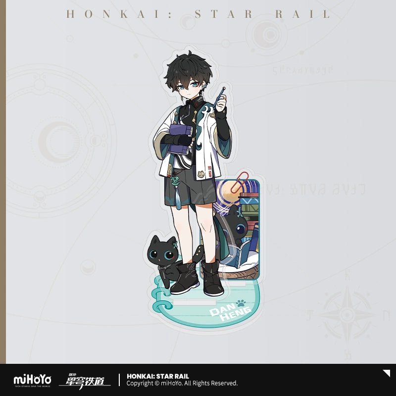 [Honkai Star Rail] Acrylic Stand of Tiny Cat Series - Dan Heng - Otaku Collectives