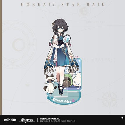[Honkai Star Rail] Acrylic Stand of Tiny Cat Series - Ruan Mei - Otaku Collectives