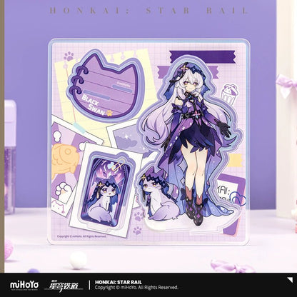 [Honkai Star Rail] Acrylic Stand of Tiny Cat Series - Silver Wolf - Otaku Collectives
