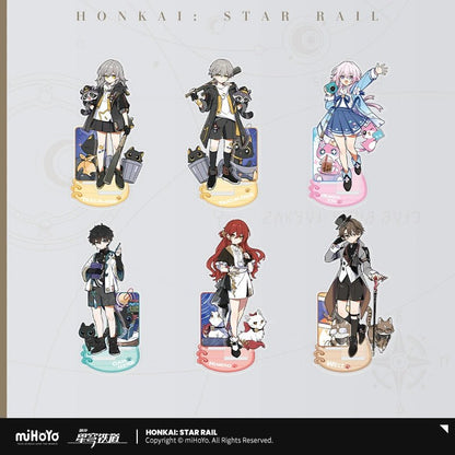 [Honkai Star Rail] Acrylic Stand of Tiny Cat Series - Silver Wolf - Otaku Collectives