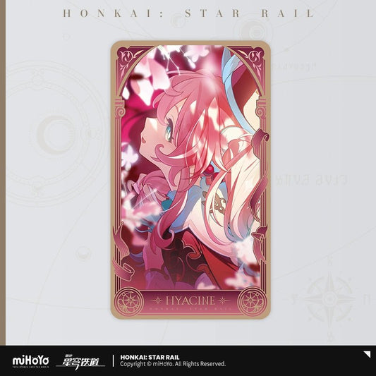 [Honkai Star Rail] Amphoreus Heroes Series Laser Collectible Ticket - Hyacine - Otaku Collectives