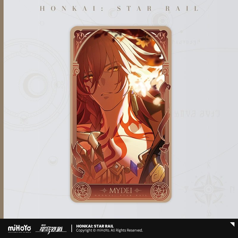 [Honkai Star Rail] Amphoreus Heroes Series Laser Collectible Ticket - Mydei - Otaku Collectives