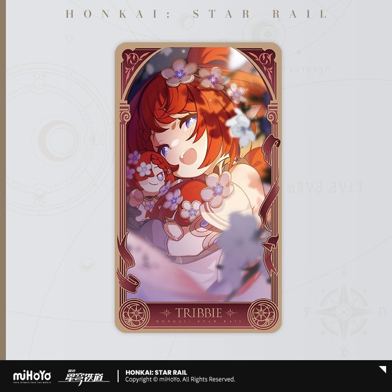 [Honkai Star Rail] Amphoreus Heroes Series Laser Collectible Ticket - Tribbie - Otaku Collectives