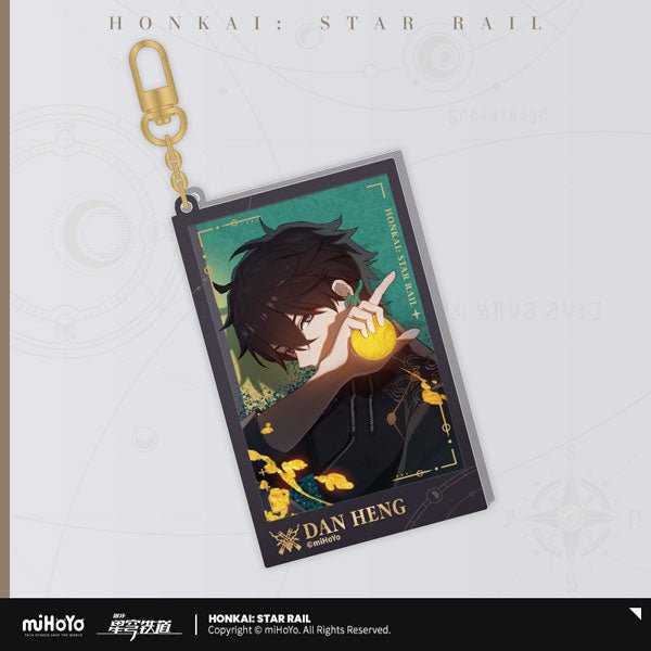 [Honkai Star Rail] Countdown Series Glitter Acrylic Keychain Dan Heng - Otaku Collectives