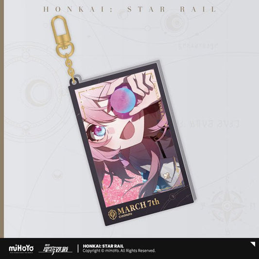 [Honkai Star Rail] Countdown Series Glitter Acrylic Keychain March 7th - Otaku Collectives