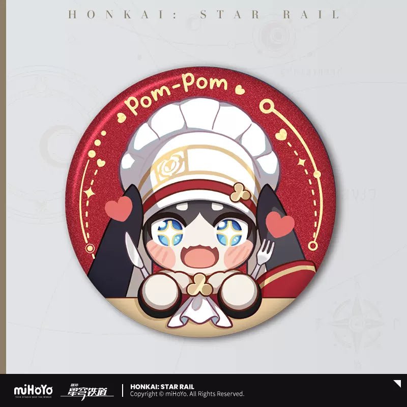 [Honkai Star Rail] Delicious Sailing Series Can Badge Pom Pom - Otaku Collectives