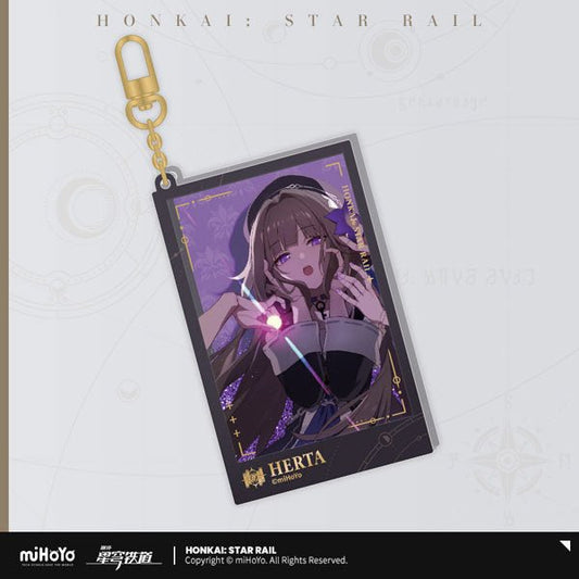 [Honkai Star Rail] Departure Countdown Series Glitter Acrylic Keychain Herta - Otaku Collectives