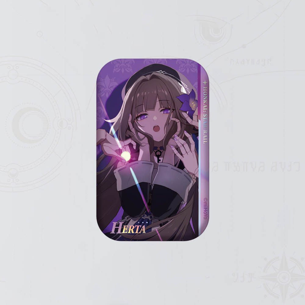 [Honkai Star Rail] Departure Festival Rectangle Can Badge - Herta - Otaku Collectives