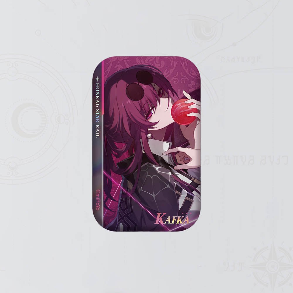 [Honkai Star Rail] Departure Festival Rectangle Can Badge - Kafka - Otaku Collectives