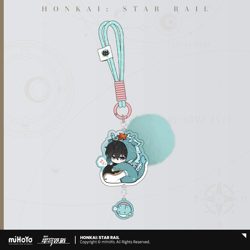 [Honkai Star Rail] Dormitory Series Q Version Acrylic Pendant - Dan Heng - Otaku Collectives