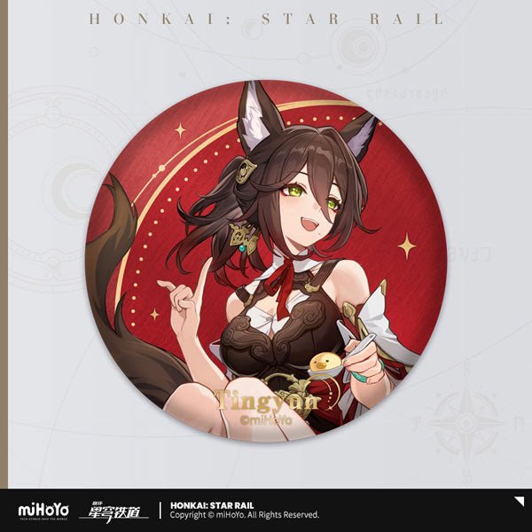 [Honkai Star Rail] Interstellar Journey Series Can Badge Tingyun - Otaku Collectives