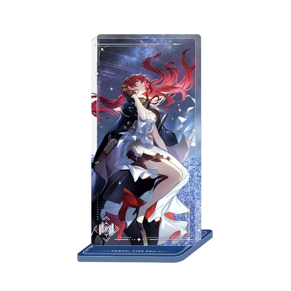 [Honkai Star Rail] Light Cone Glitter Acrylic Block - Himeko / Night on the Milky Way - Otaku Collectives