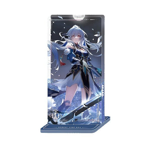 [Honkai Star Rail] Light Cone Glitter Acrylic Block - Jingliu / This Body Is A Sword - Otaku Collectives