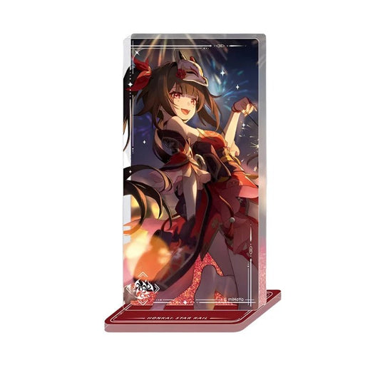 [Honkai Star Rail] Light Cone Glitter Acrylic Block - Sparkle / Game World - Otaku Collectives