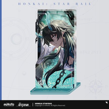 [Honkai Star Rail] Light Cone Series Acrylic Quicksand Stand Decoration - Imbibitor Lunae Dan Heng - Otaku Collectives